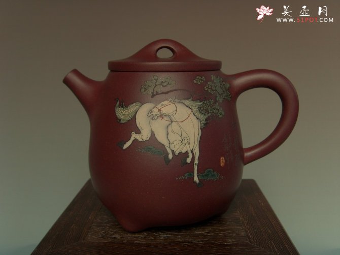 紫砂壶图片：白龙驹 - 宜兴紫砂壶网