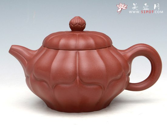 紫砂壶图片：合菱（底槽清）280ML - 宜兴紫砂壶网