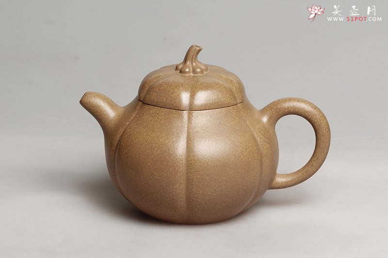 紫砂壶图片：南瓜 - 宜兴紫砂壶网
