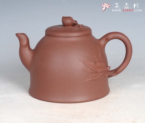 紫砂壶图片：福寿 - 宜兴紫砂壶网