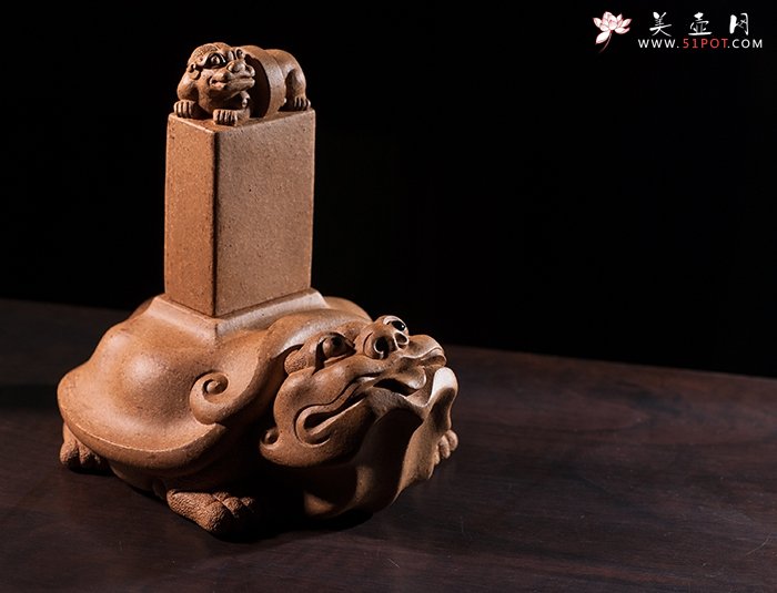 紫砂壶图片：赑屃 - 宜兴紫砂壶网