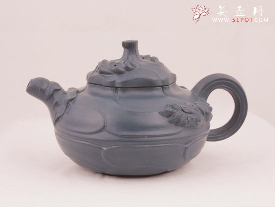 紫砂壶图片：风卷葵 - 宜兴紫砂壶网