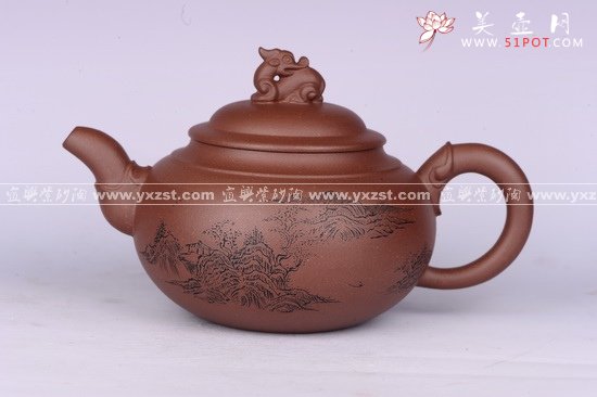 紫砂壶图片：祥龙 - 宜兴紫砂壶网