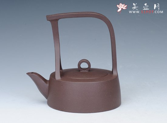 紫砂壶图片：鹧鸪提梁 - 宜兴紫砂壶网