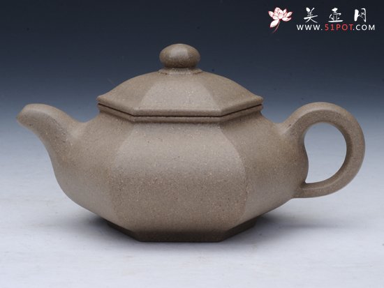 紫砂壶图片：六方宫灯 - 宜兴紫砂壶网