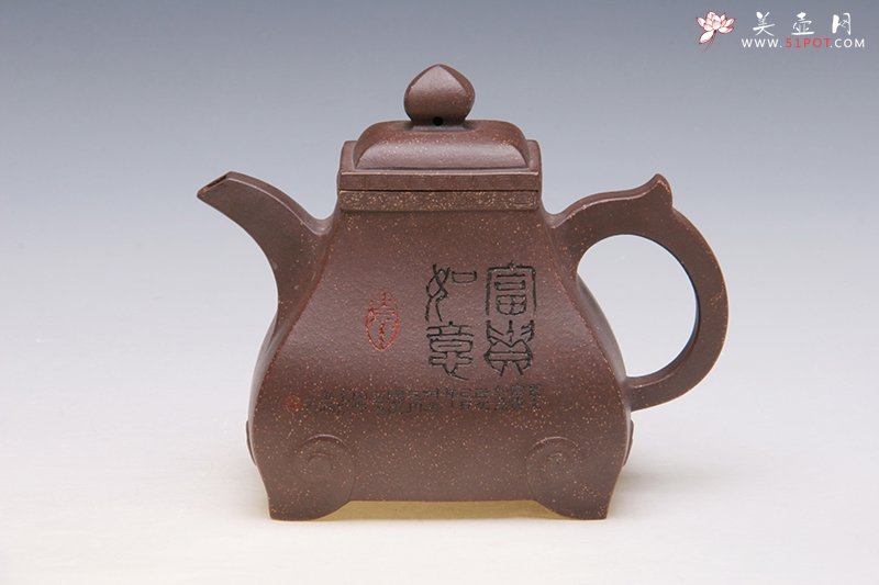 紫砂壶图片：富贵如意壶 - 宜兴紫砂壶网