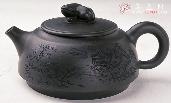 紫砂壶图片：怪兽 - 宜兴紫砂壶网