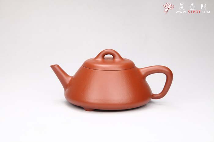 紫砂壶图片：石瓢 朱泥 - 宜兴紫砂壶网