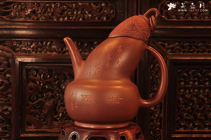 紫砂壶图片：书贤壶 - 宜兴紫砂壶网