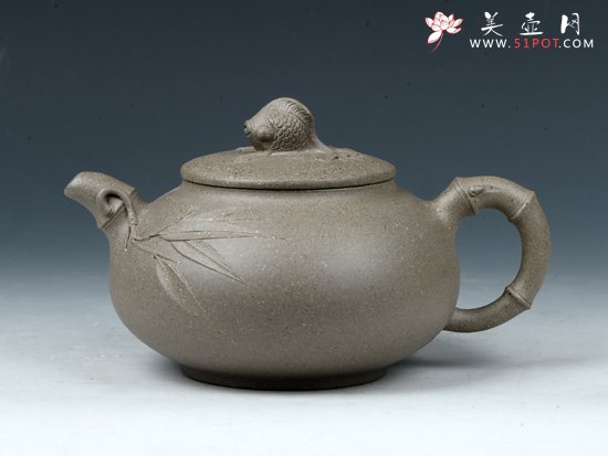 紫砂壶图片：富贵有余 - 宜兴紫砂壶网