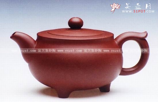 紫砂壶图片：一团和气壶 - 宜兴紫砂壶网