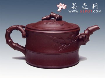 紫砂壶图片：竹段 - 宜兴紫砂壶网