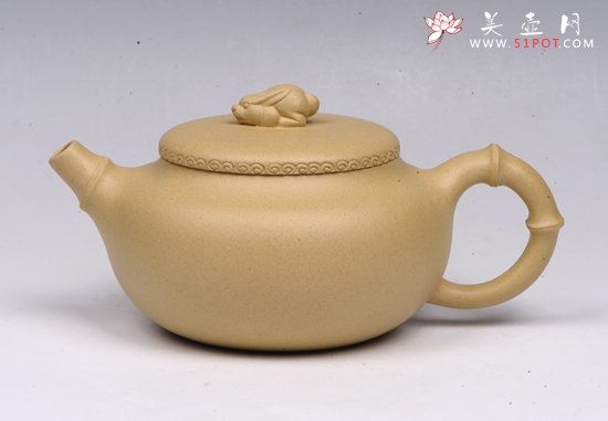 紫砂壶图片：玉兔东升 - 宜兴紫砂壶网