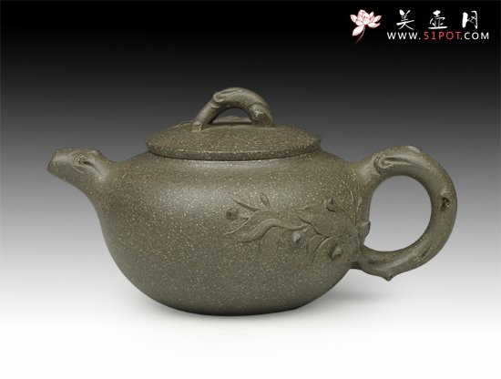 紫砂壶图片：寿桃 - 宜兴紫砂壶网