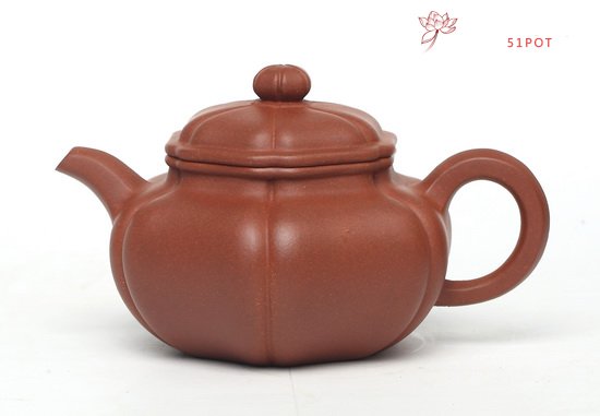 紫砂壶图片：葵仿古 280CC - 宜兴紫砂壶网