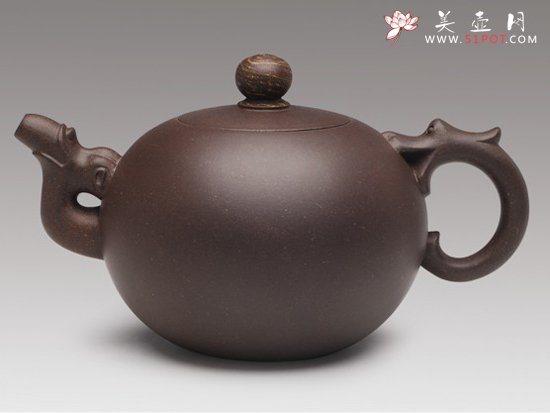 紫砂壶图片：双龙戏珠 - 宜兴紫砂壶网