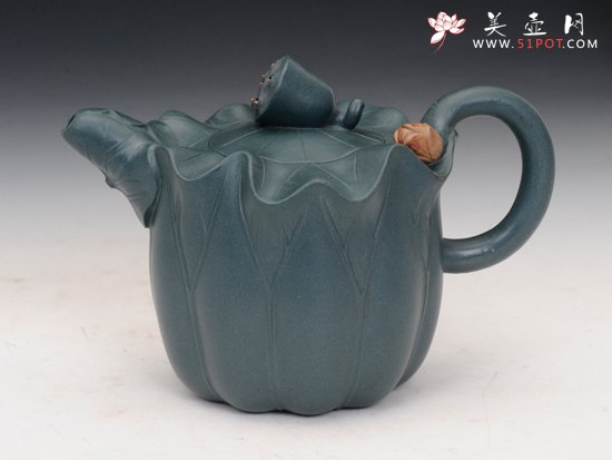 紫砂壶图片：荷塘月色 - 宜兴紫砂壶网