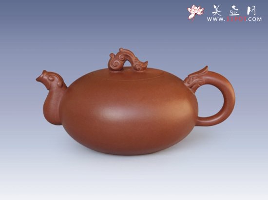 紫砂壶图片：龙凤呈祥 - 宜兴紫砂壶网
