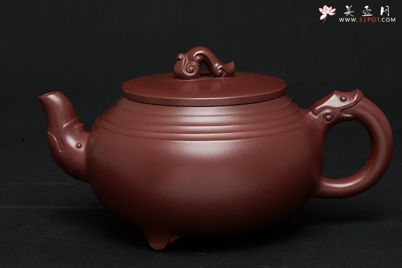 紫砂壶图片：双龙如意 - 宜兴紫砂壶网