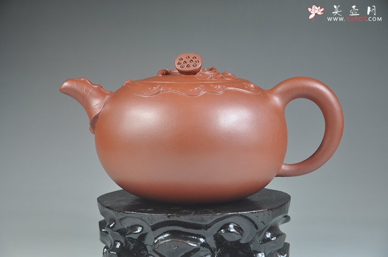 紫砂壶图片：清荷莲心 - 宜兴紫砂壶网