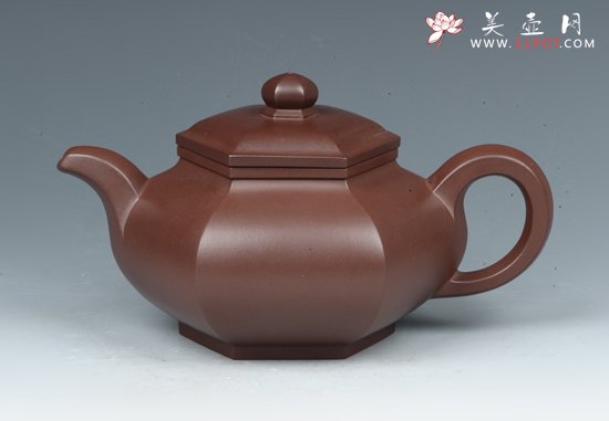 紫砂壶图片：大彬六方 - 宜兴紫砂壶网