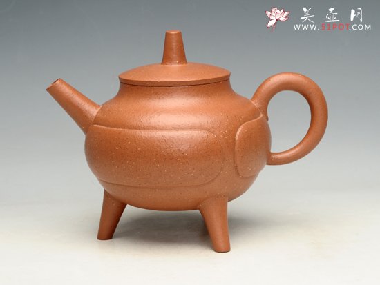 紫砂壶图片：顶天立地  泥料：降坡泥 - 宜兴紫砂壶网