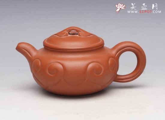 紫砂壶图片：仿古如意 - 宜兴紫砂壶网