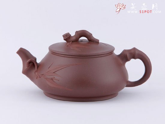 紫砂壶图片：竹报平安 - 宜兴紫砂壶网
