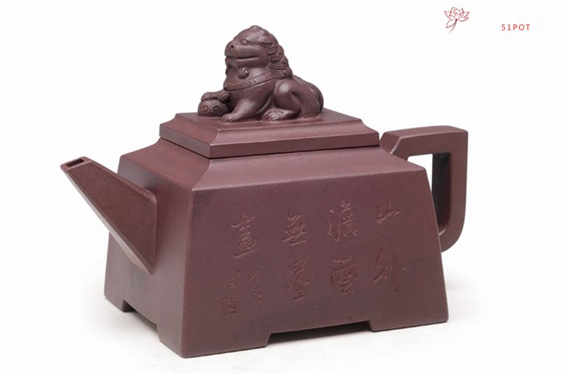 紫砂壶图片：座狮 - 宜兴紫砂壶网