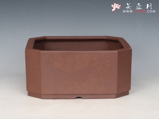 紫砂壶图片：八方水洗（全手工） - 宜兴紫砂壶网