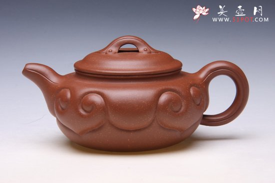 紫砂壶图片：仿古如意 - 宜兴紫砂壶网