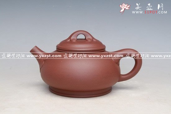 紫砂壶图片：如意石瓢 - 宜兴紫砂壶网