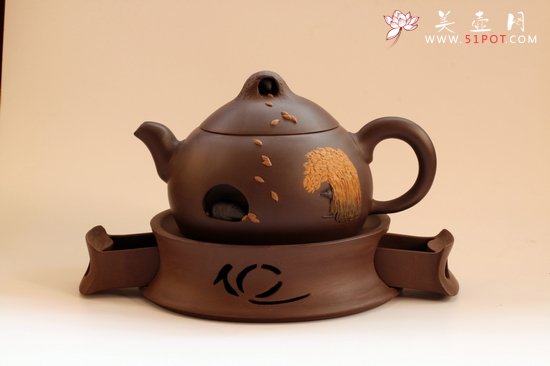 紫砂壶图片：多多益善 - 宜兴紫砂壶网