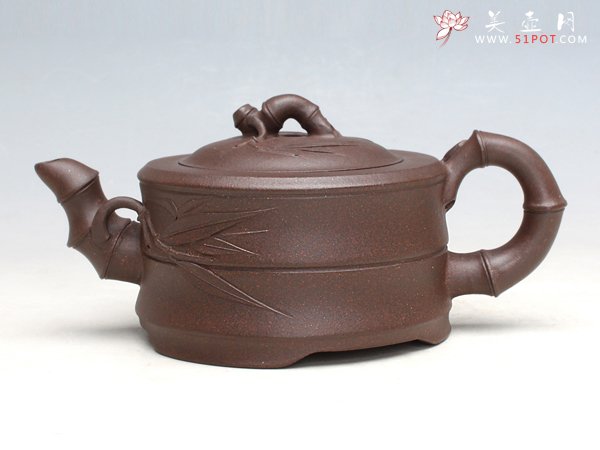 紫砂壶图片：竹段 - 宜兴紫砂壶网