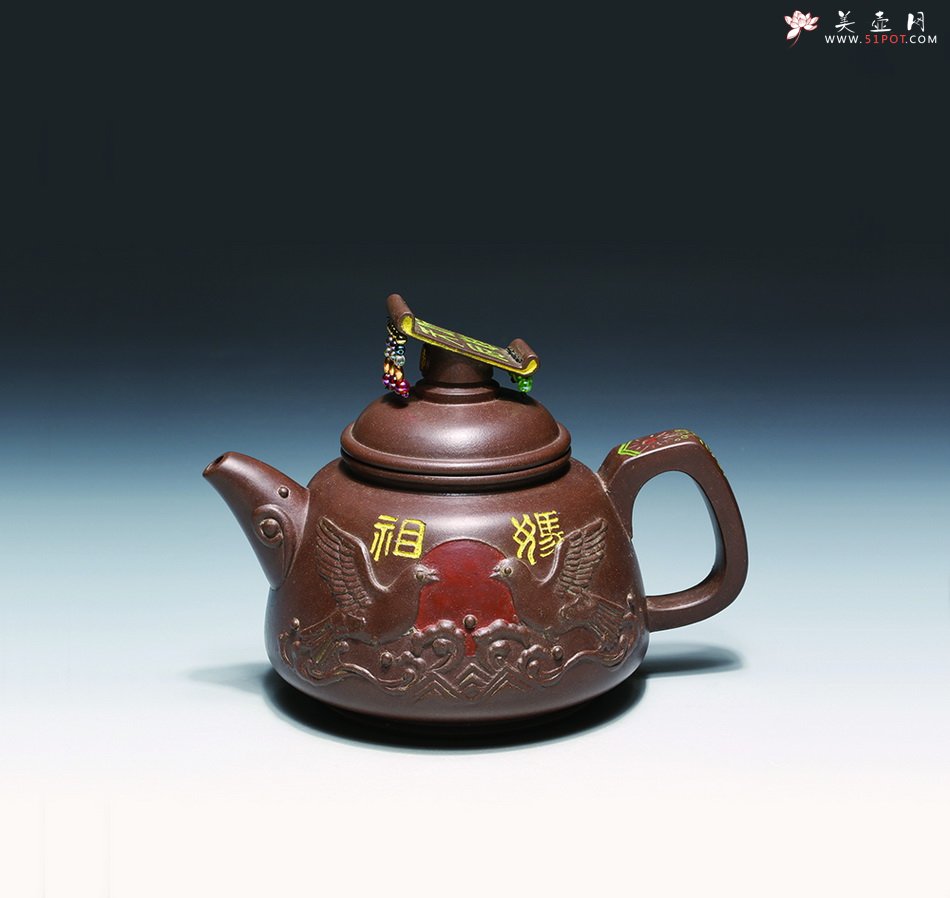 紫砂壶图片：妈祖 - 宜兴紫砂壶网