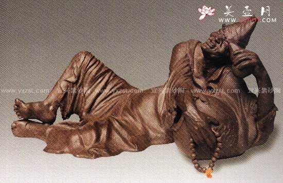 紫砂壶图片：醉济公 - 宜兴紫砂壶网