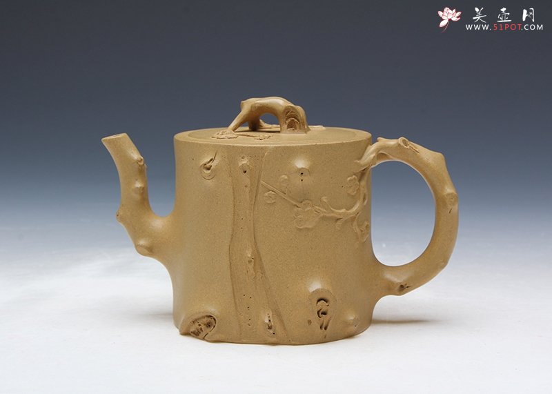 紫砂壶图片：梅桩 - 宜兴紫砂壶网