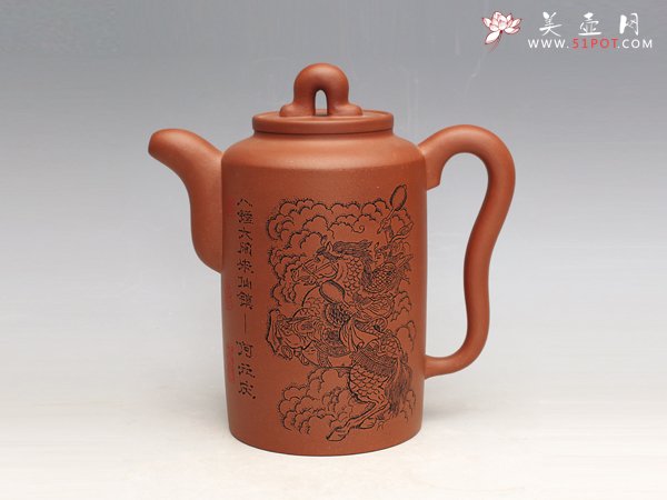 紫砂壶图片：吉祥壶 - 宜兴紫砂壶网