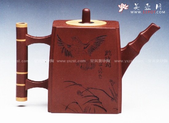 紫砂壶图片：笛天壶 - 宜兴紫砂壶网