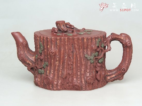 紫砂壶图片：松风晚清 - 宜兴紫砂壶网