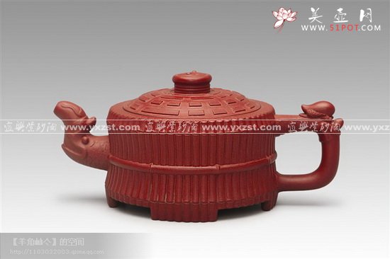 紫砂壶图片：龙头一捆竹 - 宜兴紫砂壶网