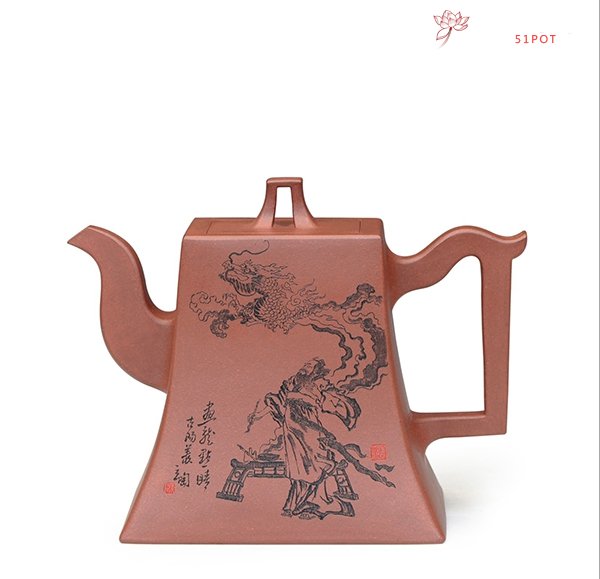 紫砂壶图片：方尊 - 宜兴紫砂壶网