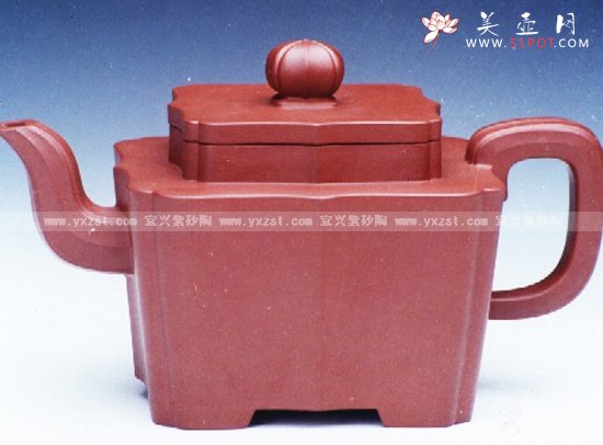 紫砂壶图片：方菱壶 - 宜兴紫砂壶网