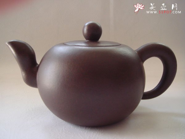 紫砂壶图片：一粒珠 - 宜兴紫砂壶网