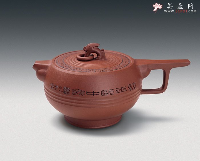 紫砂壶图片：古风壶 - 宜兴紫砂壶网