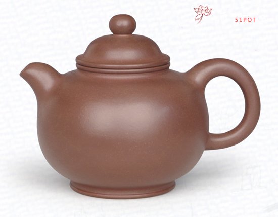 紫砂壶图片：得福 容量：500... - 宜兴紫砂壶网