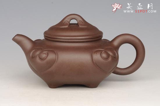 紫砂壶图片：四季如意 - 宜兴紫砂壶网