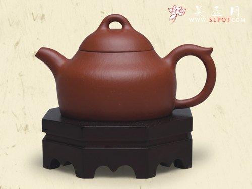 紫砂壶图片：朔日（全手工制作） - 宜兴紫砂壶网