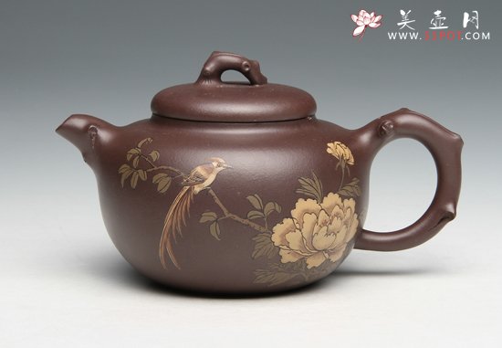 紫砂壶图片：小桃圆 - 宜兴紫砂壶网