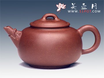 紫砂壶图片：虎威第二届中国工艺精品展银奖 - 宜兴紫砂壶网